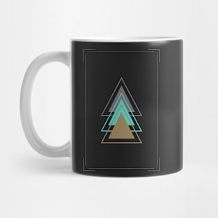 Colorfull triangle Mug